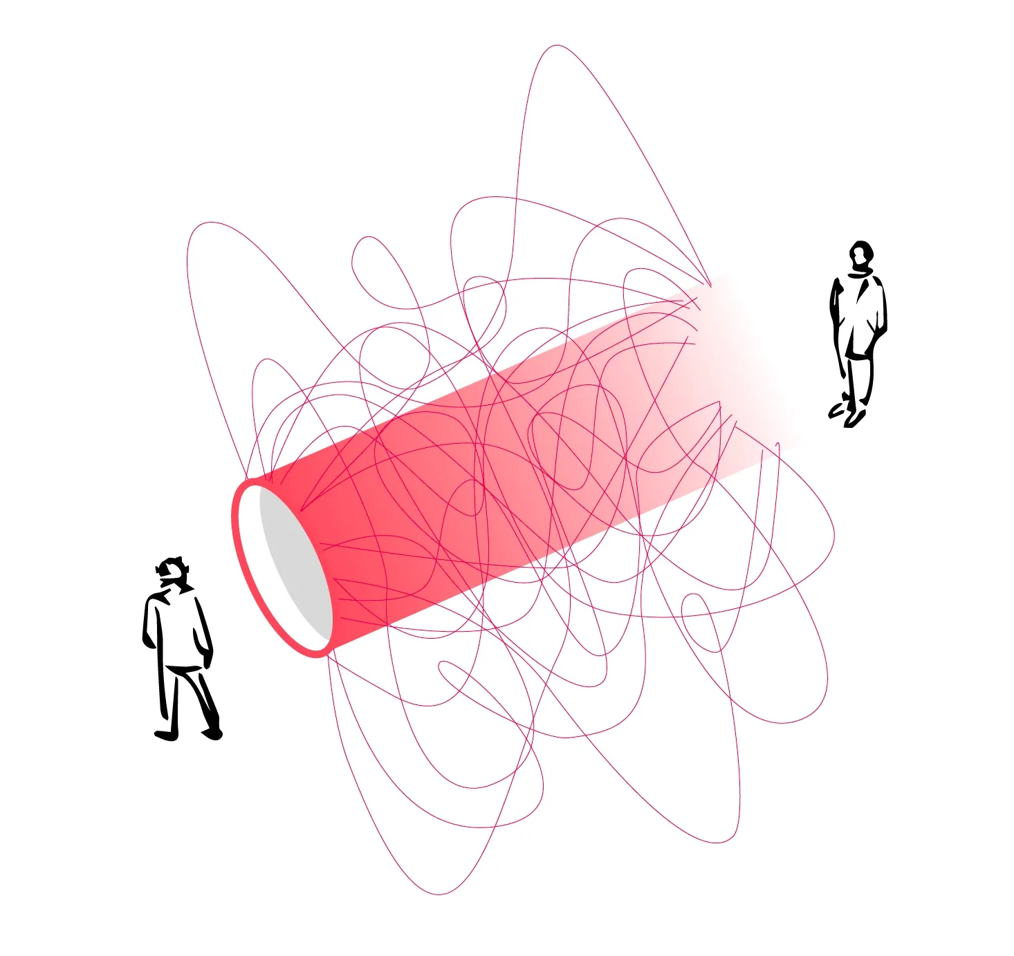 Druket spatial flow diagram for in-store orientation