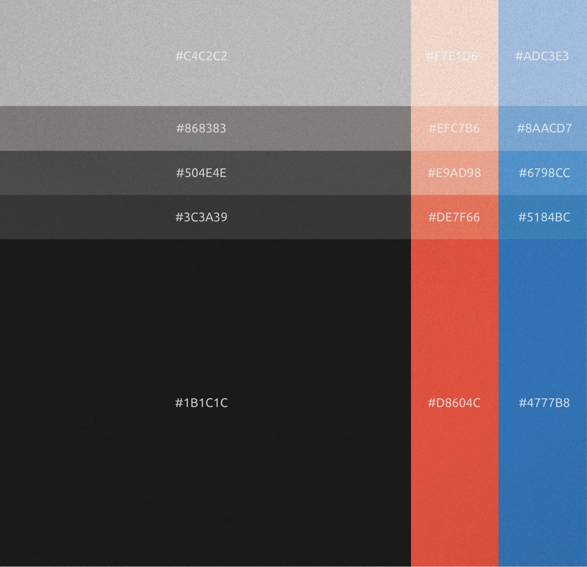 Kloud color palette system