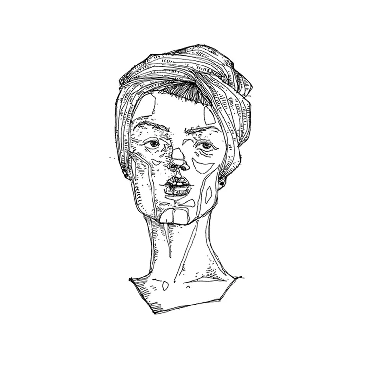 Young portrait study